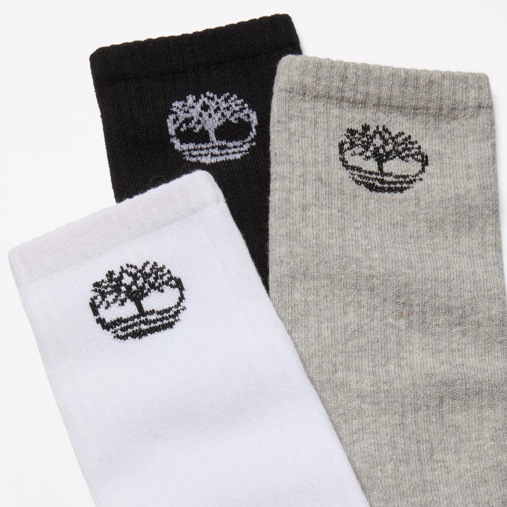 3 Pack Bowden Tree Full Cushion Crew Sock