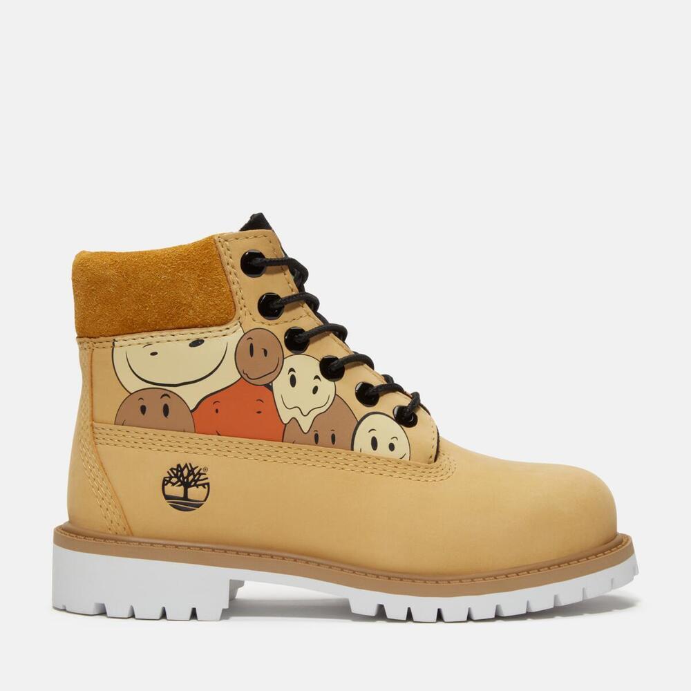 Timberland Premium 6 Inch Lace Up Waterproof Boot For Toddler