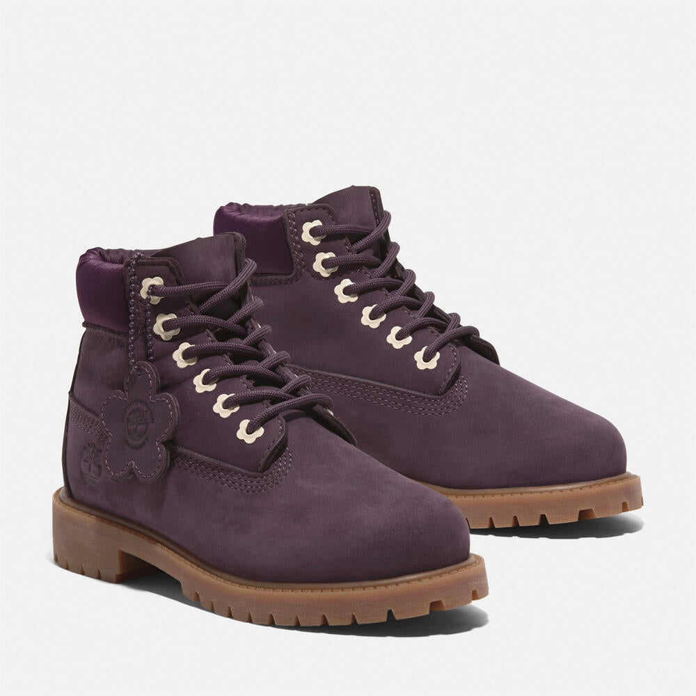 Timberland® Premium 6-Inch Lace-Up Waterproof Boot for Junior