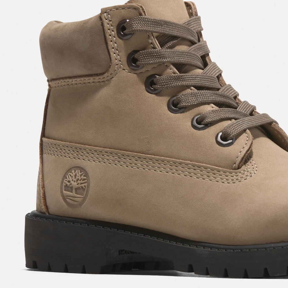 Timberland® Premium 6-Inch Lace-Up Waterproof Boot For Junior