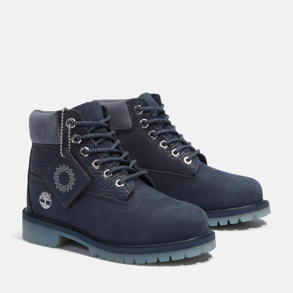 Timberland® Premium 6-Inch Lace-Up Waterproof Boot For Junior