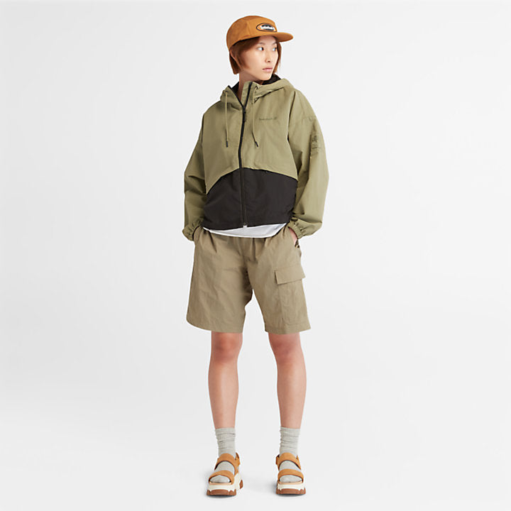 Multi-Pocket Windbreaker Jacket For Women