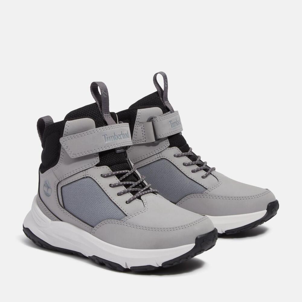 Motion Access Mid Hook & Loop Sneaker For Youth – Timberland South