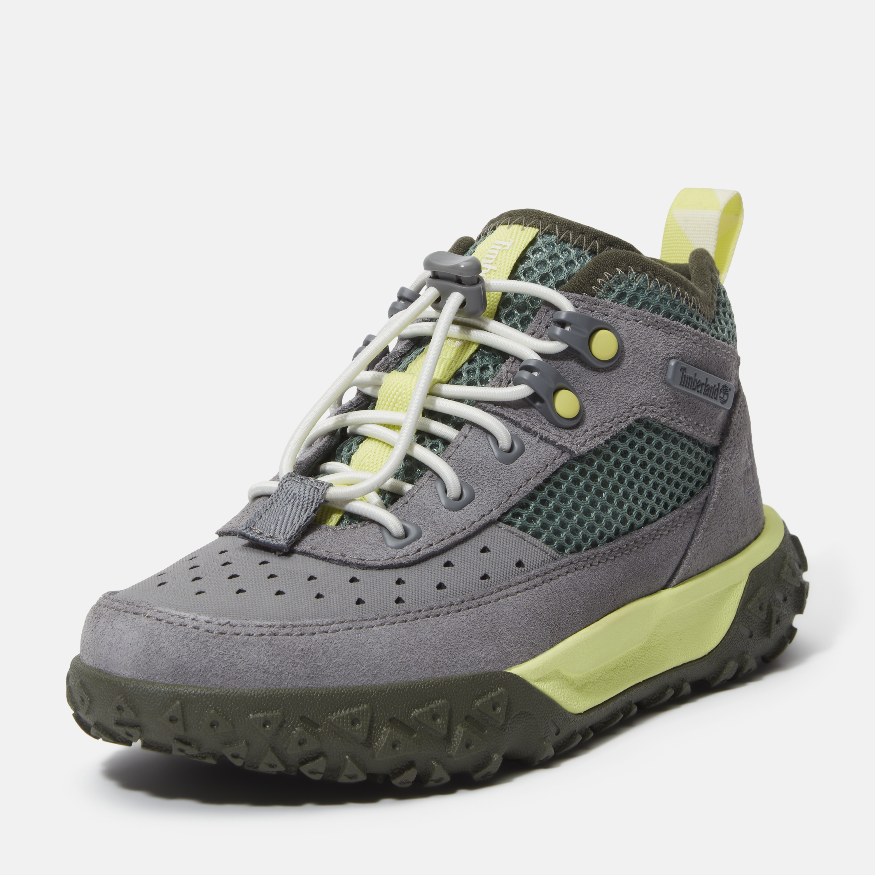 GreenStride Motion 6 Mid Lace-Up Sneaker For Youth