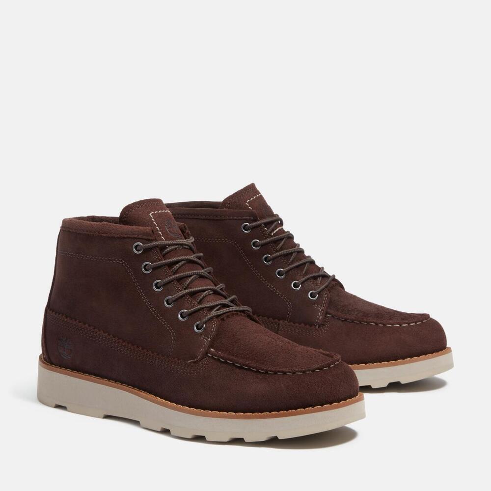 Britton Mills Mid Lace Up Chukka Boot  For Men