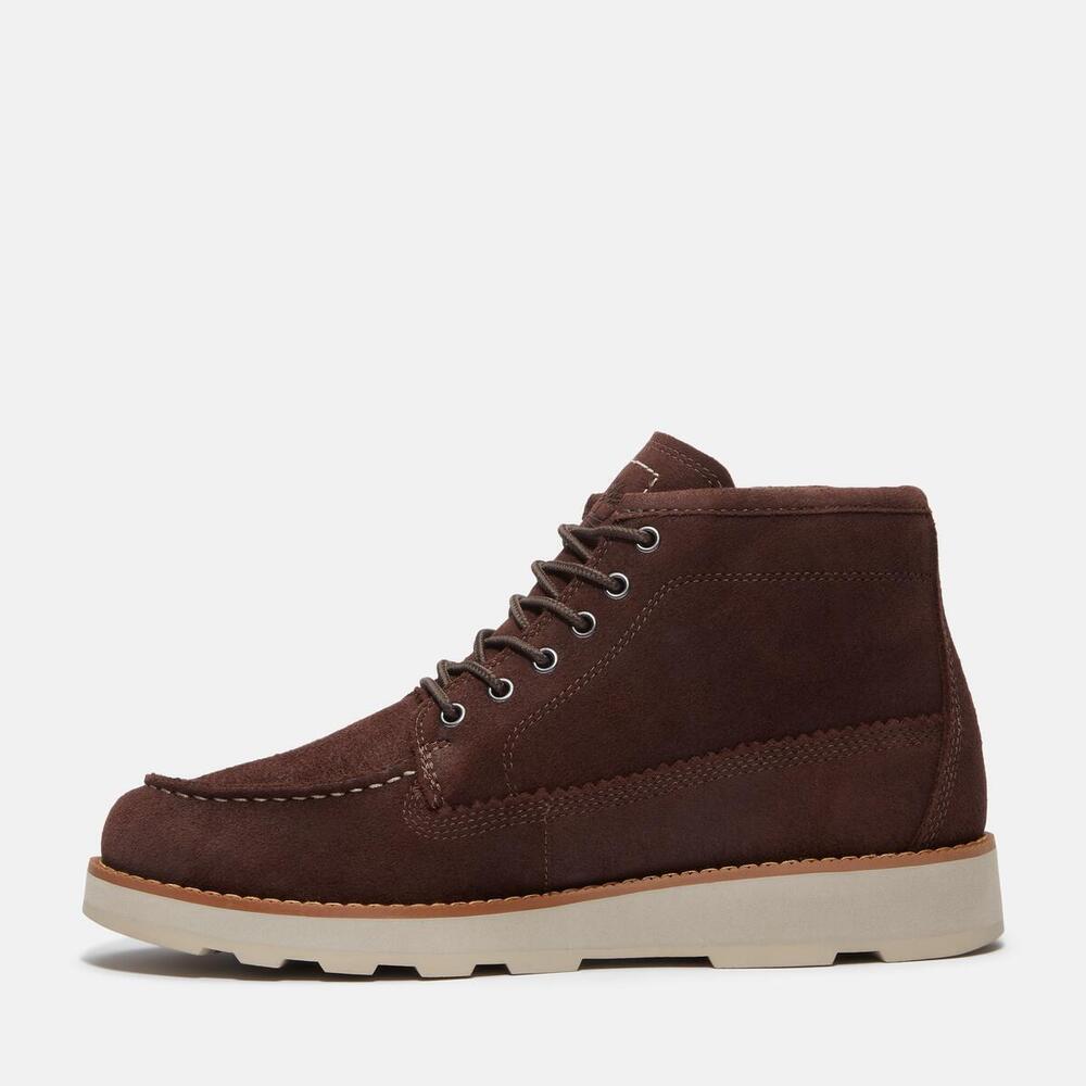 Britton Mills Mid Lace Up Chukka Boot  For Men