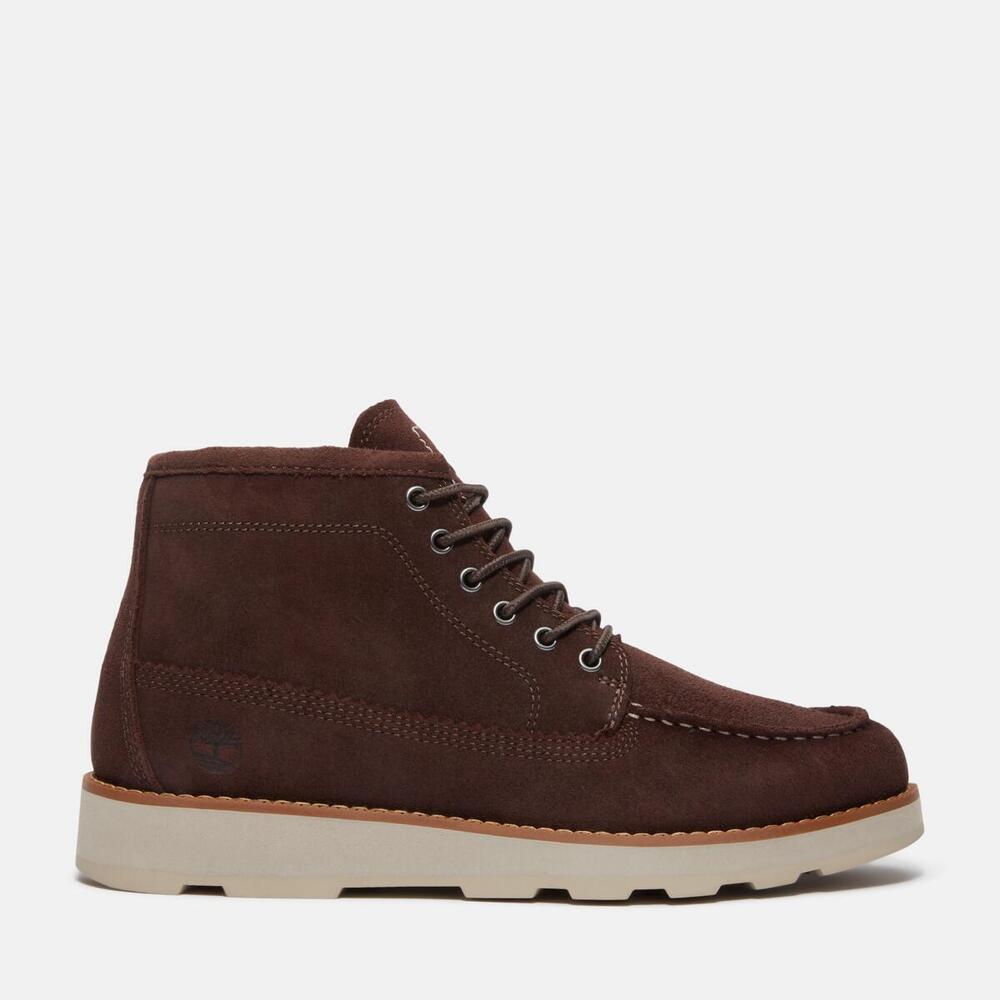 Britton Mills Mid Lace Up Chukka Boot  For Men