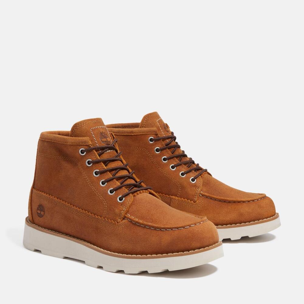 Britton Mills Mid Lace Up Chukka Boot  For Men
