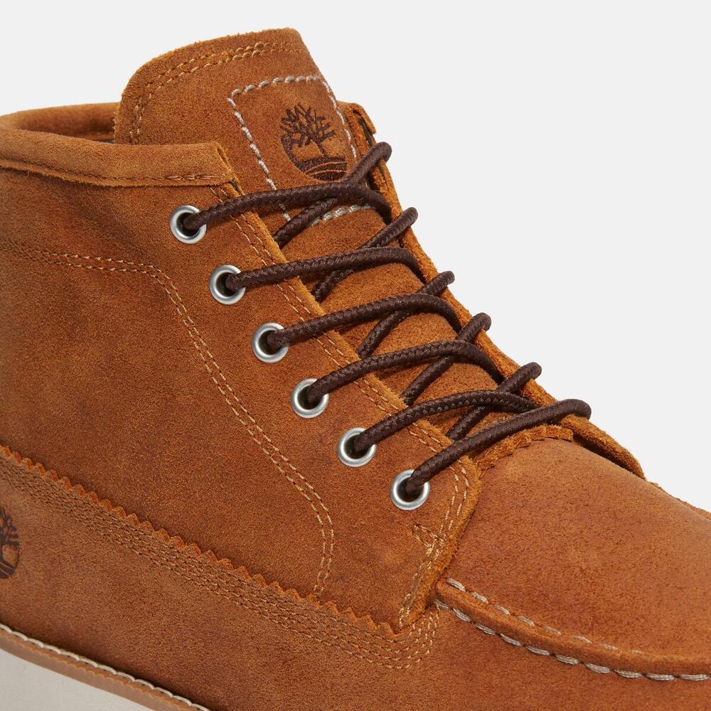 Britton Mills Mid Lace Up Chukka Boot  For Men