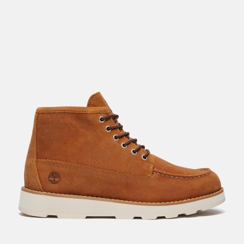 Britton Mills Mid Lace Up Chukka Boot  For Men