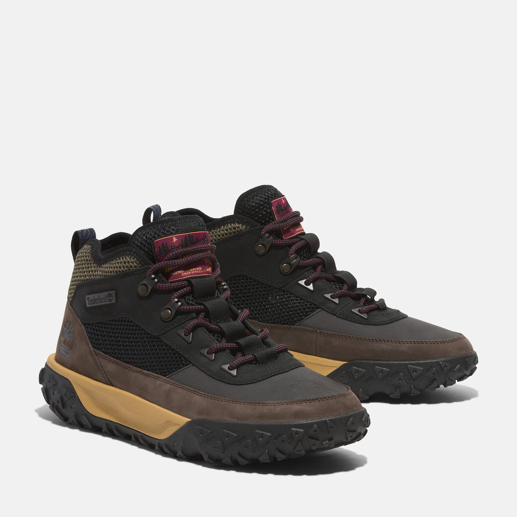 GreenStride Motion 6 Mid Lace-Up Hiking Boot for Men
