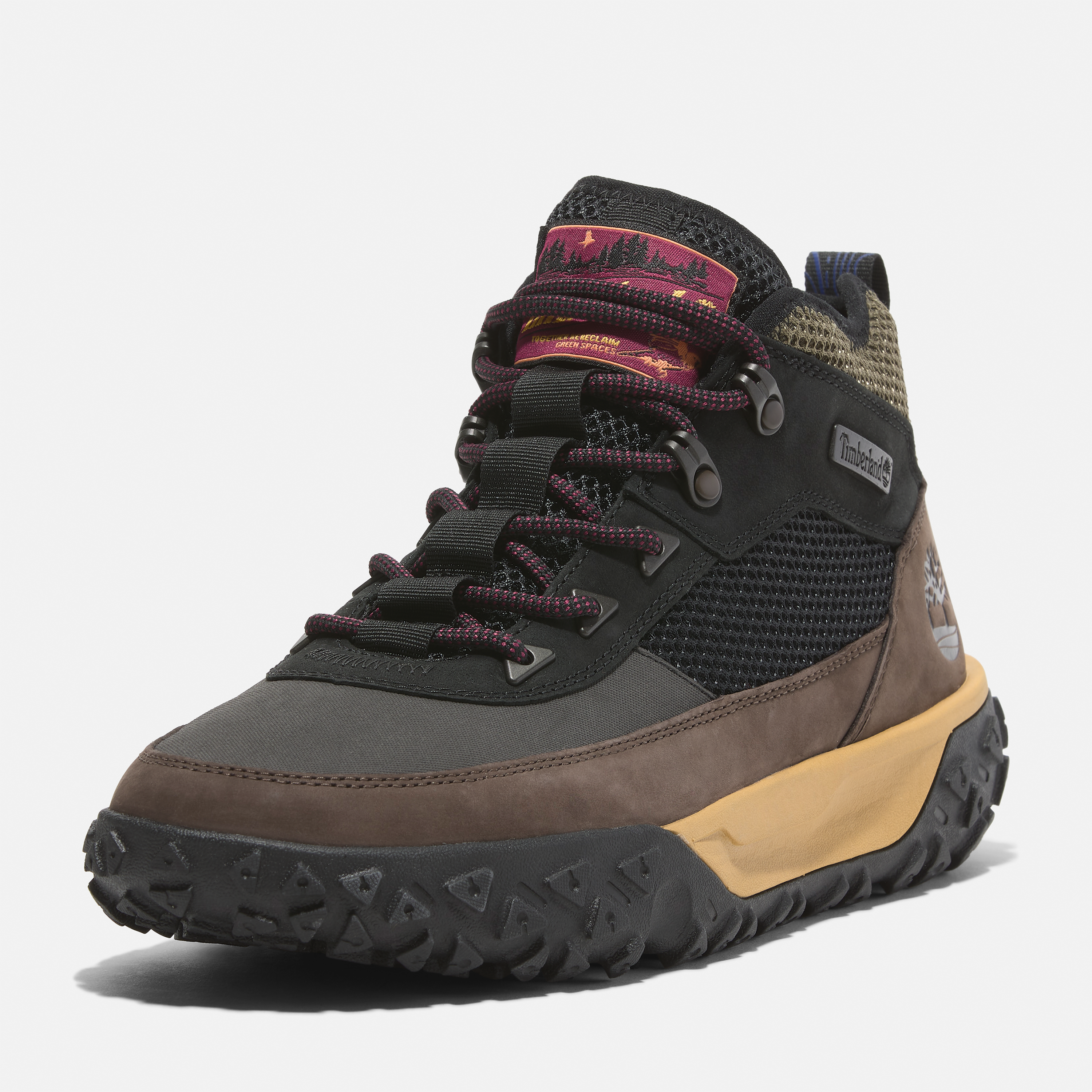GreenStride Motion 6 Mid Lace-Up Hiking Boot for Men