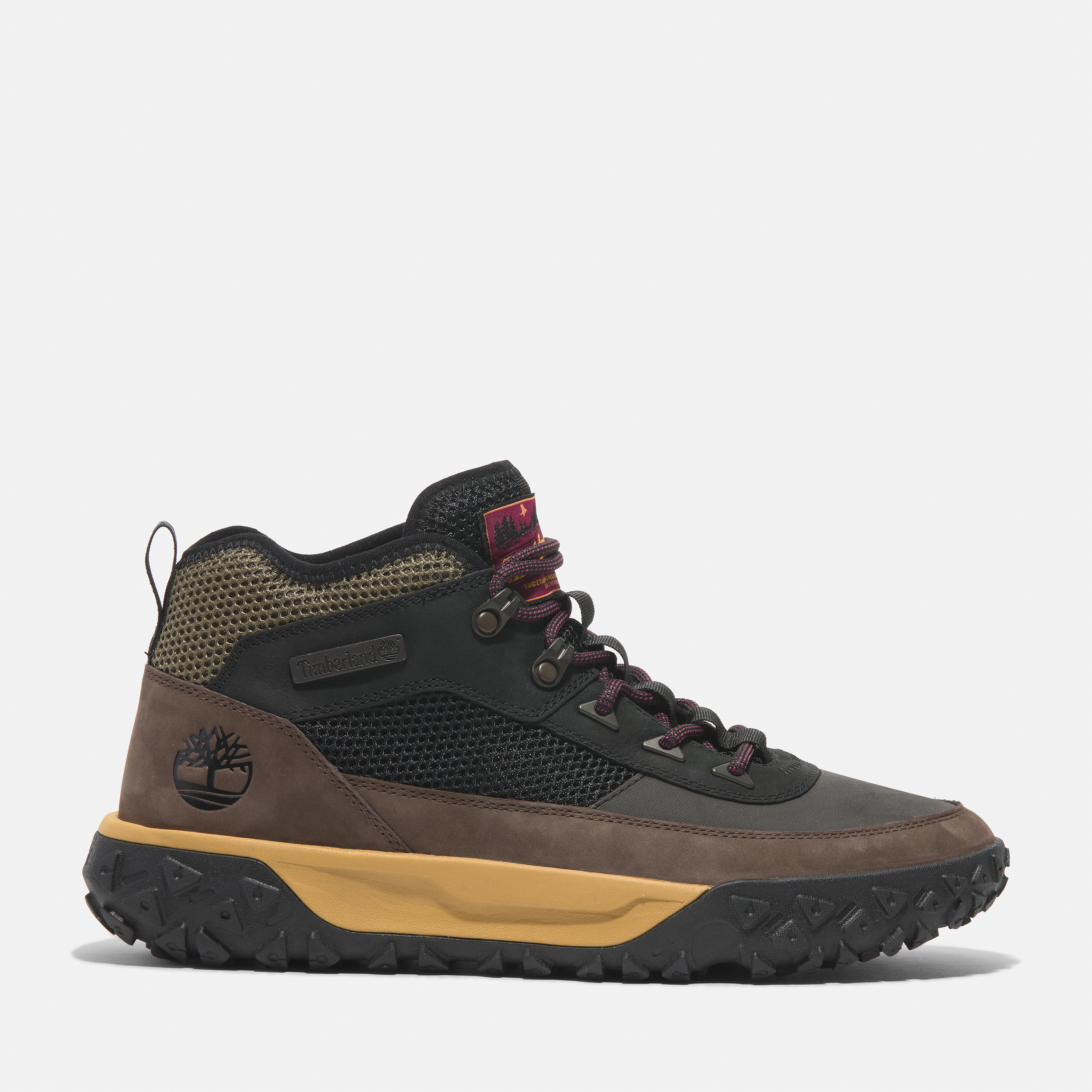GreenStride Motion 6 Mid Lace-Up Hiking Boot for Men