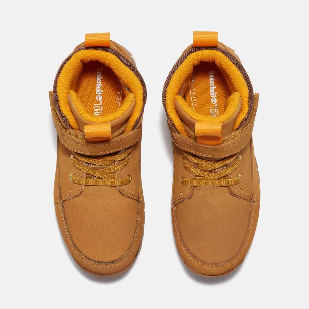 Euro Rock Mid Hook & Loop Boot For Youth
