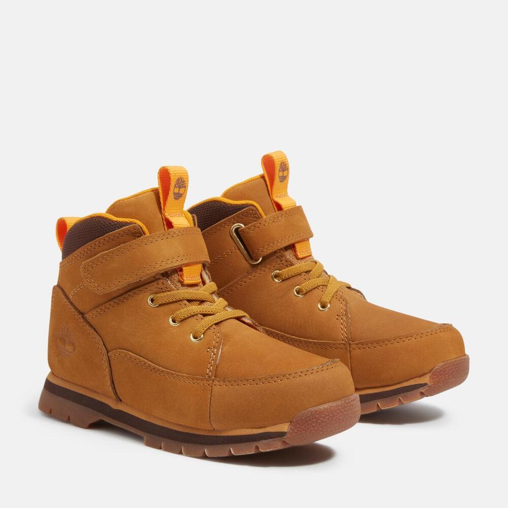 Euro Rock Mid Hook & Loop Boot For Youth