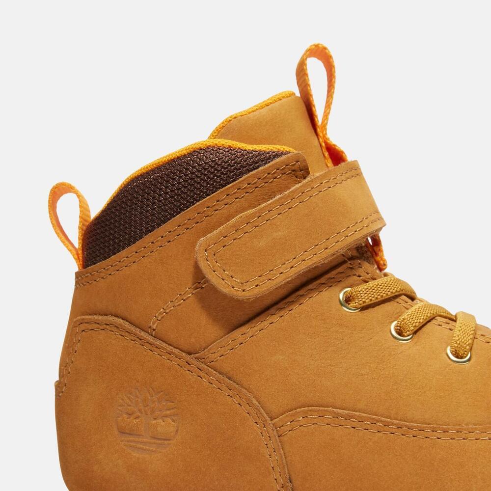 Euro Rock Mid Hook & Loop Boot For Youth
