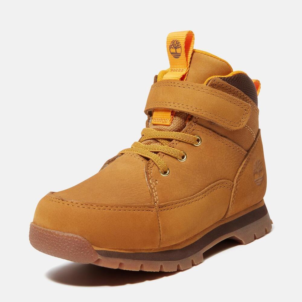 Euro Rock Mid Hook & Loop Boot For Youth