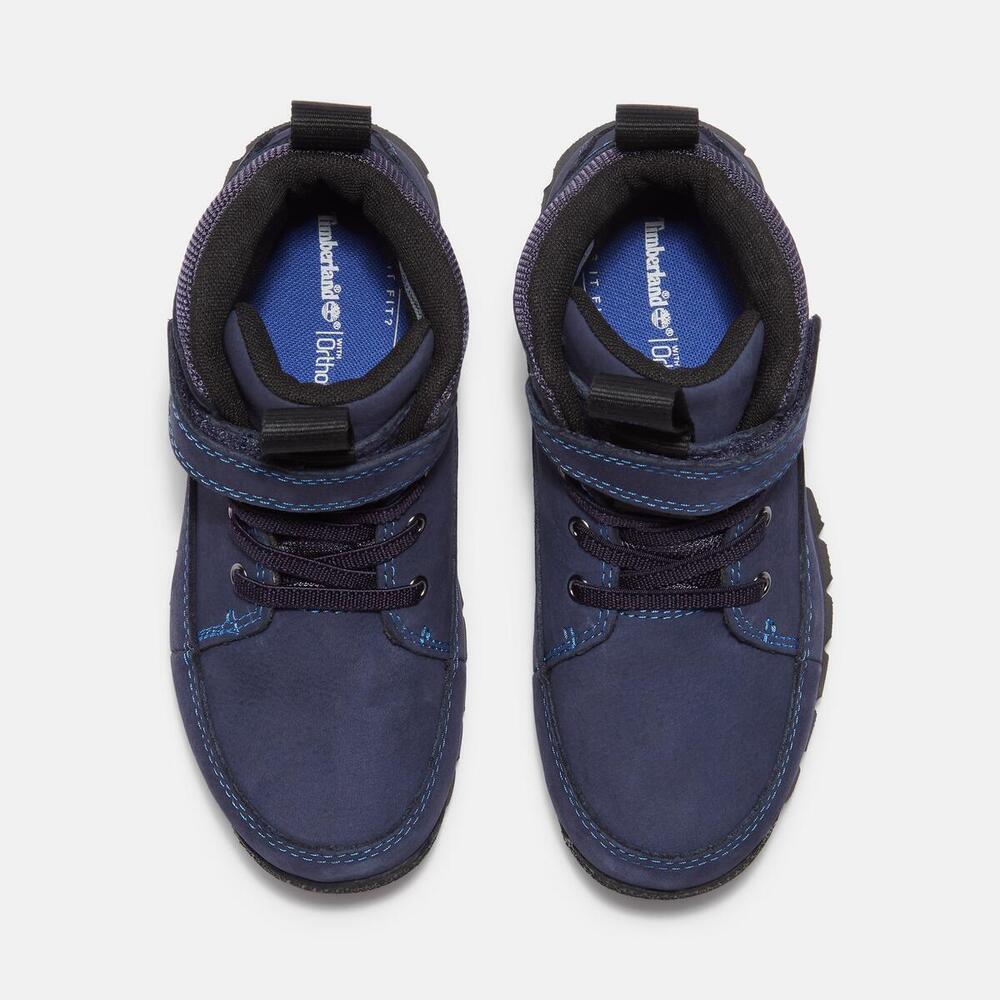 Euro Rock Mid Hook & Loop Boot For Youth