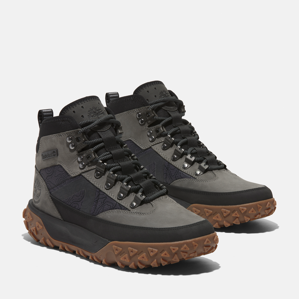 GreenStride Motion 6 Mid Lace-Up Waterproof Sneaker for Men