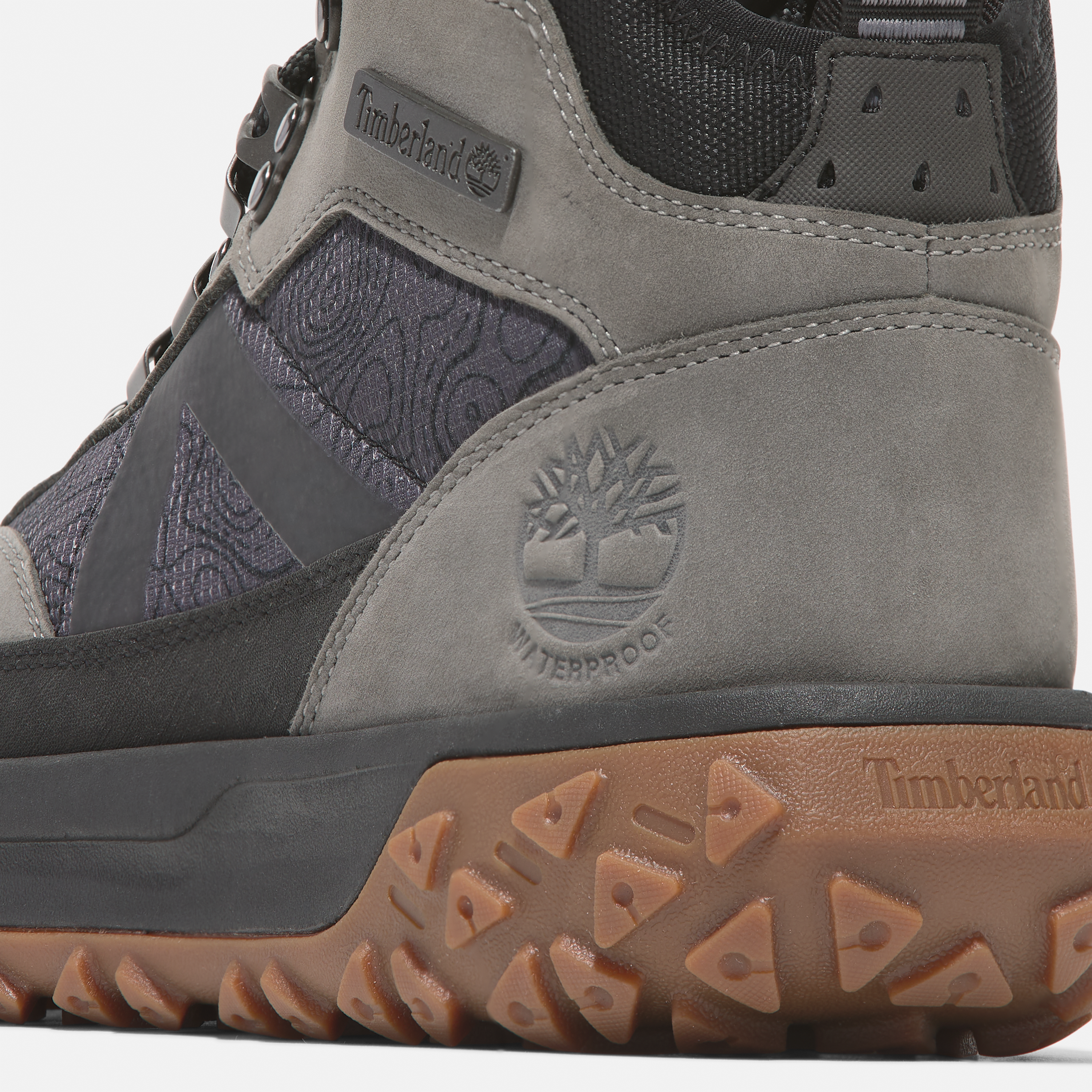 GreenStride Motion 6 Mid Lace-Up Waterproof Sneaker for Men