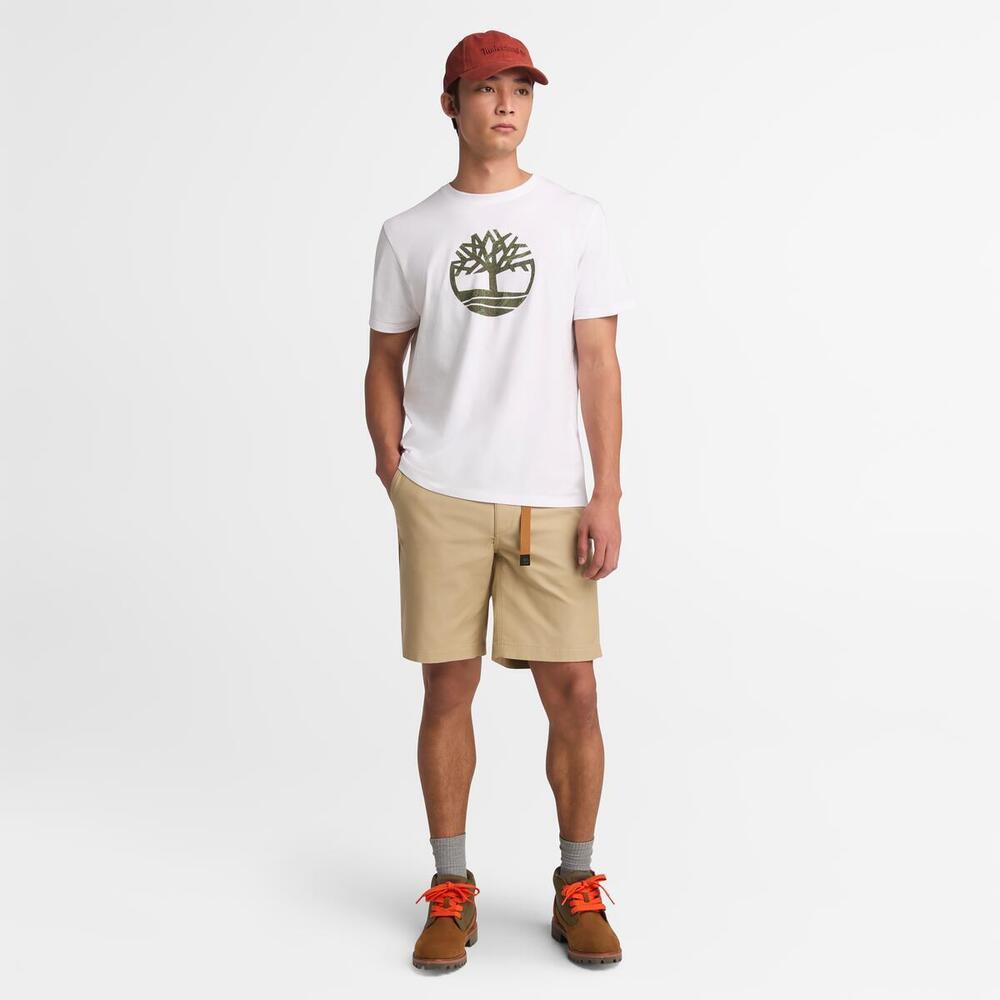 Kennebec River Camo Tree Logo T-Shirt For Men
