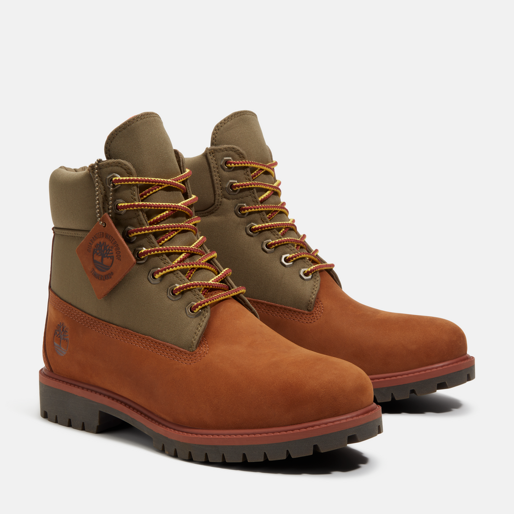 Timberland Heritage 6 Inch Lace Up Waterproof Boot For Men