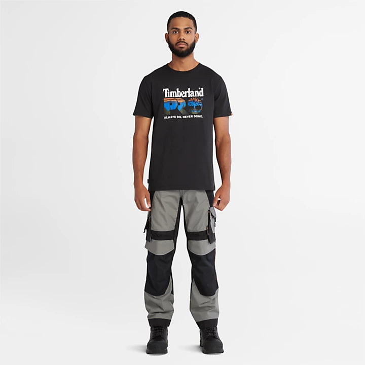 Timberland PRO Core Logo T-Shirt For Men In Black