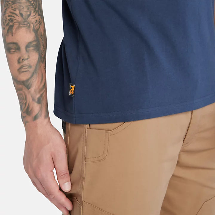 Timberland PRO Core Logo T-Shirt For Men In Navy