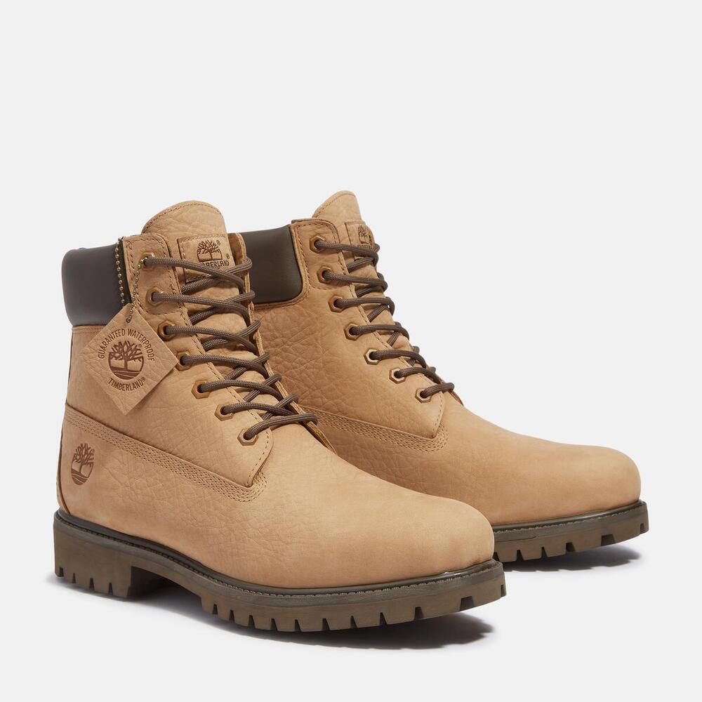Timberland Heritage 6 Inch Lace Up Waterproof Boot For Men