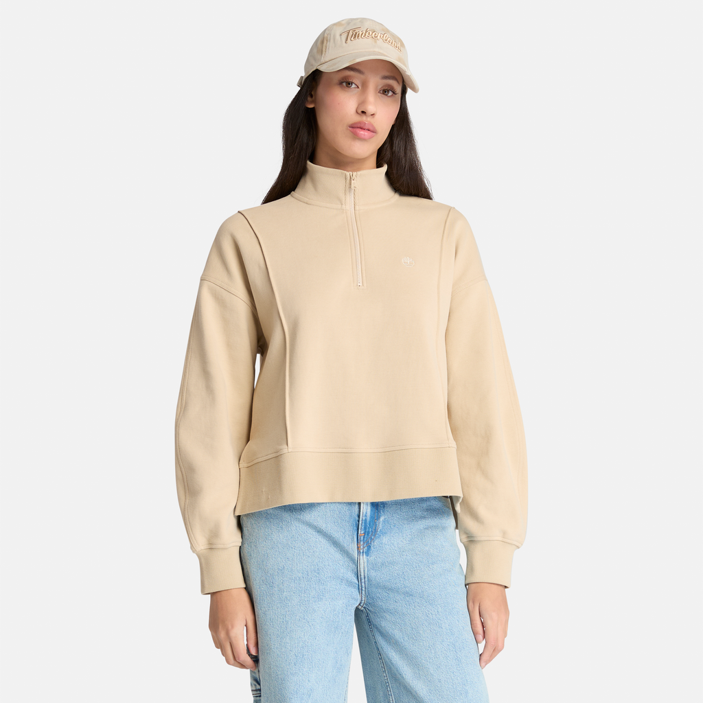 Lush Quarter Zip Sweatshirt for Women
