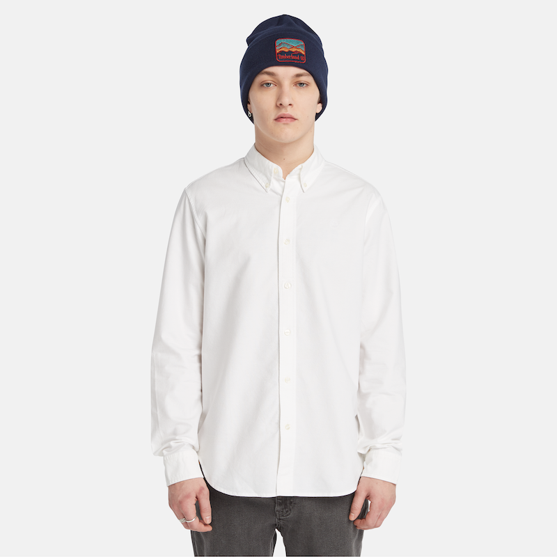 Long Sleeve Oxford Shirt For Men