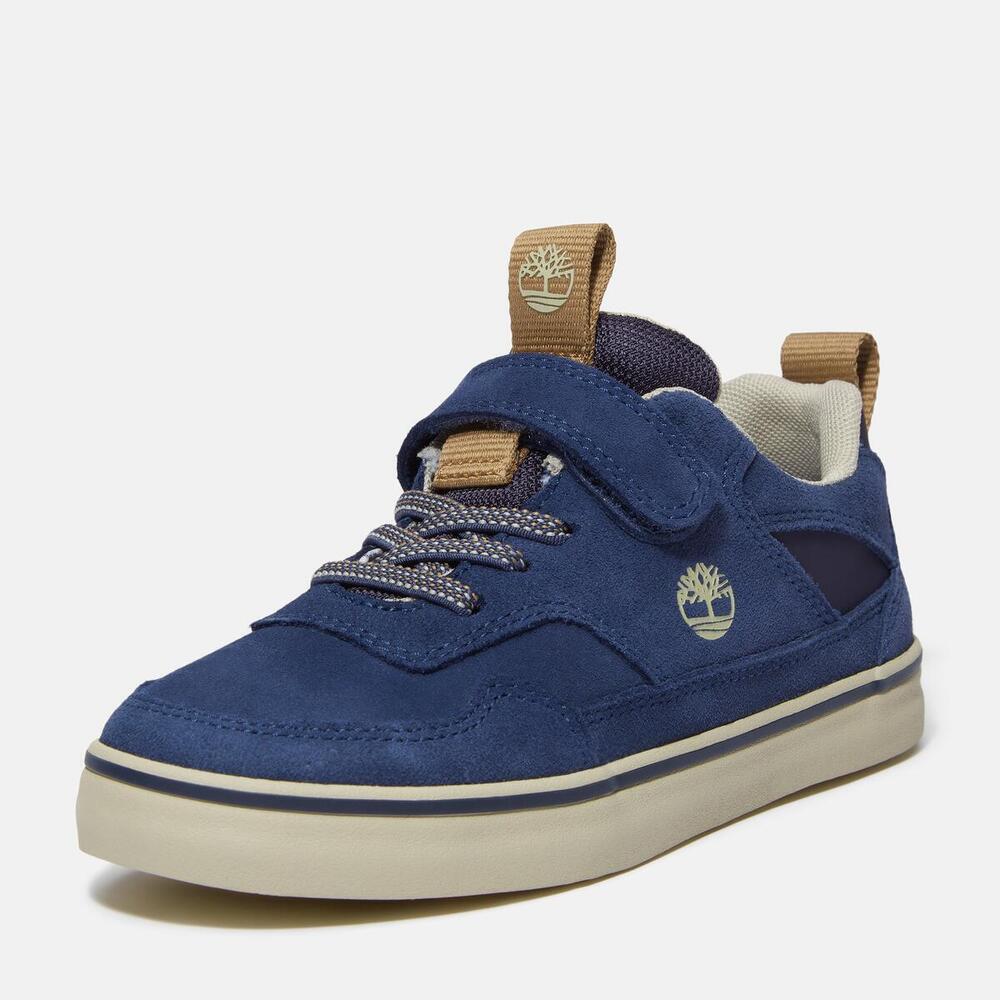 Stone Jump Low Hook & Loop Sneaker For Youth