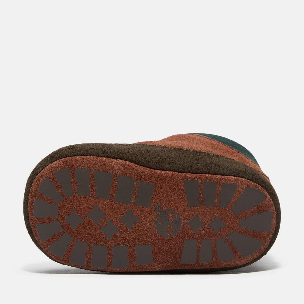 Crib Bootie Mid Hook & Loop Boot  For Infants