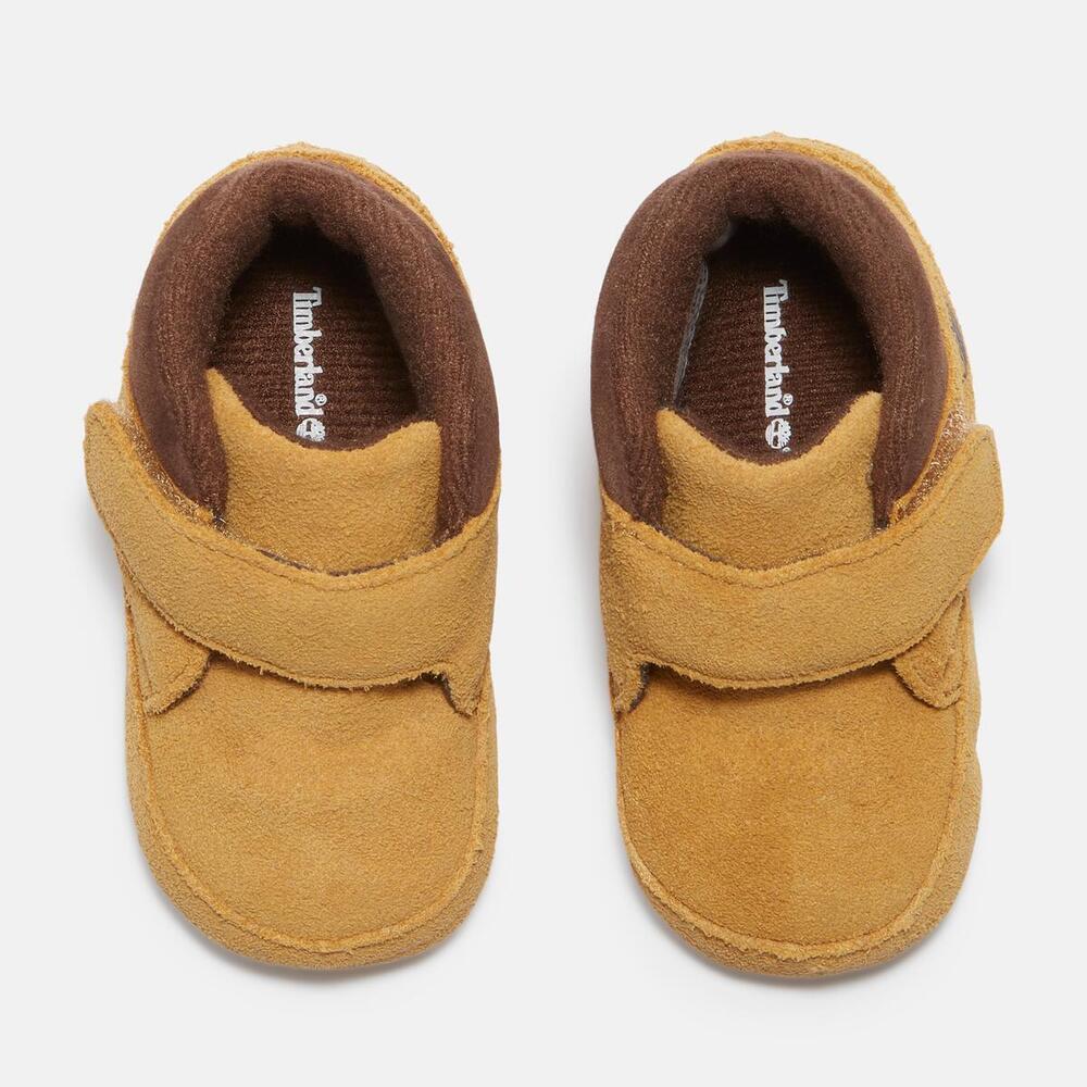 Crib Bootie Mid Hook & Loop Boot  For Infants