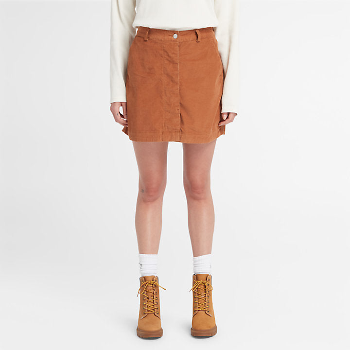 Needle Corduroy Skirt For Women