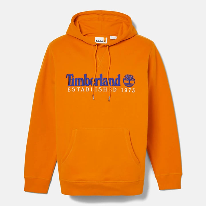 TIMBERLAND 50TH ANNIVERSARY HOODIE SWEATSHIRT FOR ALL GENDER IN ORANGE