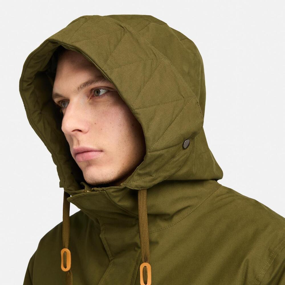 Water Resistant Fishtail Parka For Men
