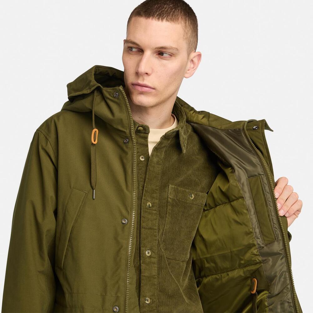 Water Resistant Fishtail Parka For Men