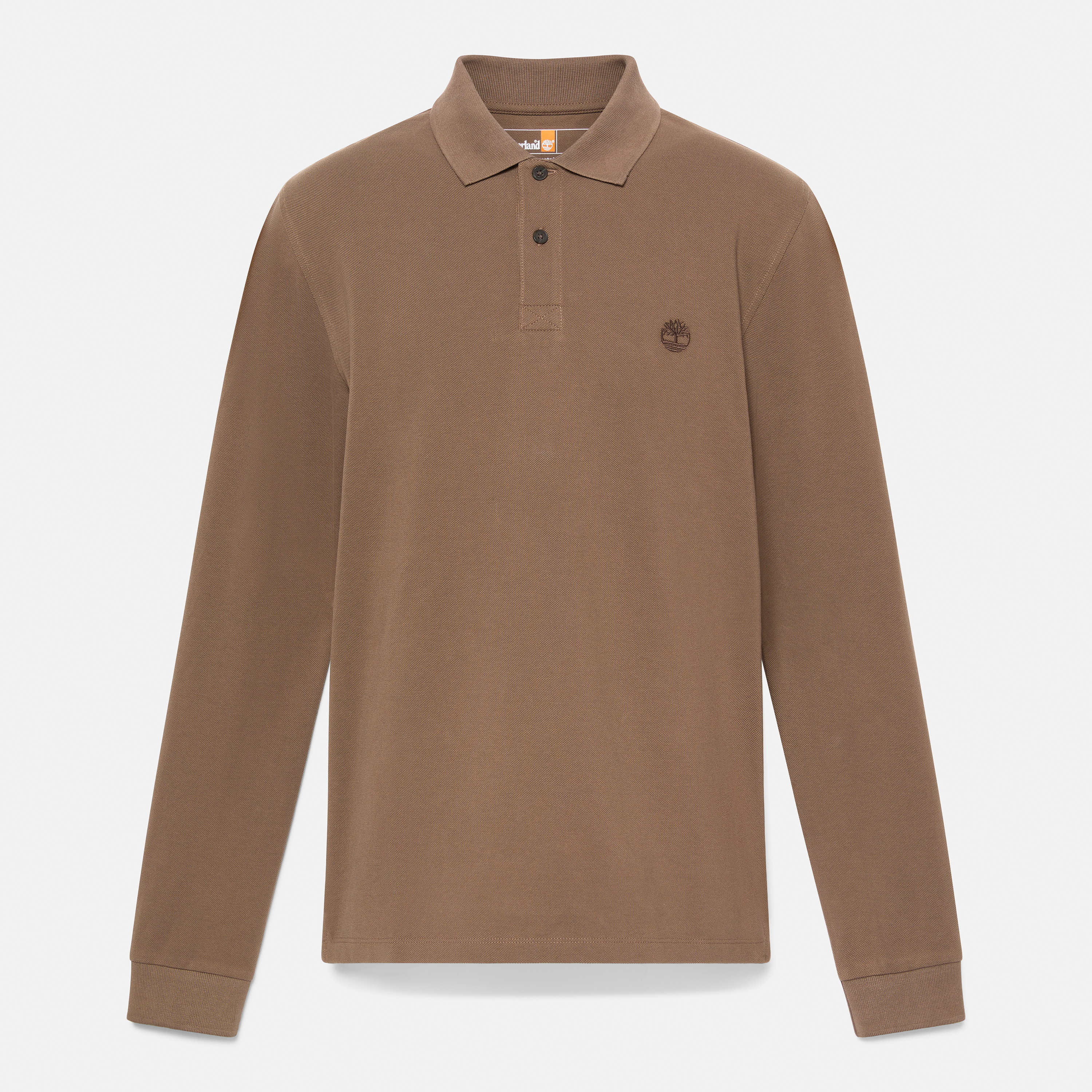 Millers River Long Sleeve Pique Polo For Men