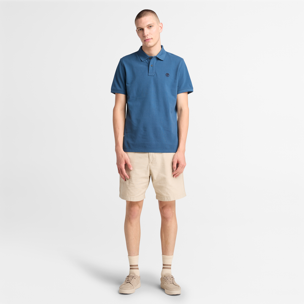 Millers River Pique Short Sleeve Polo For Men