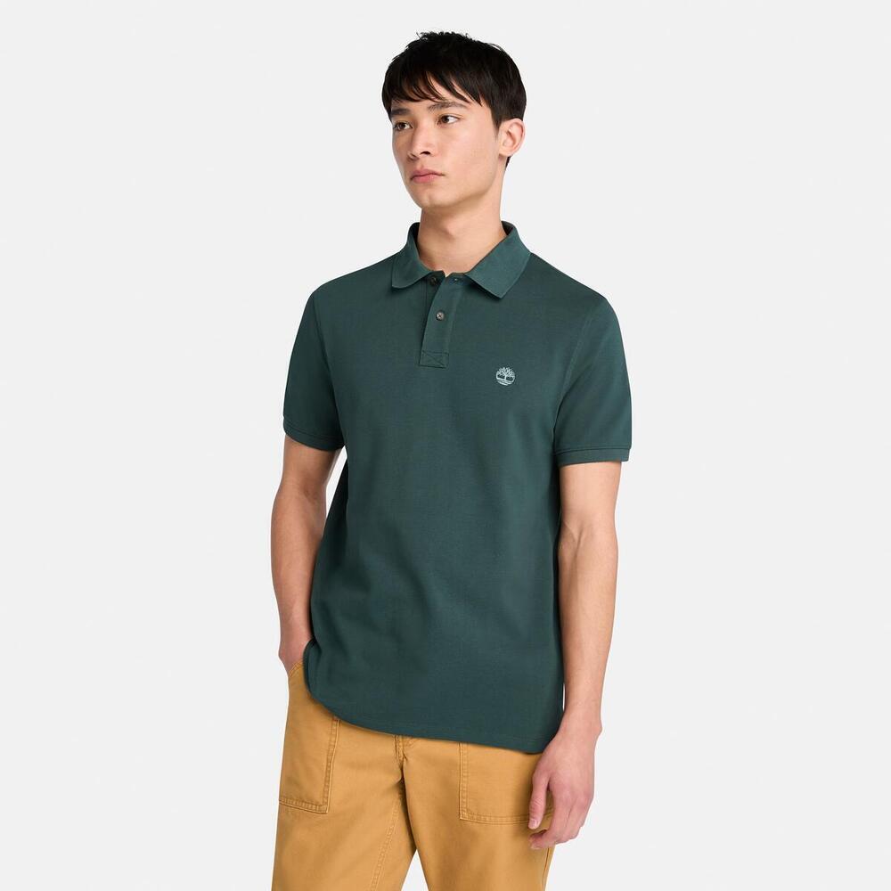 Millers River Pique Short Sleeve Polo For Men