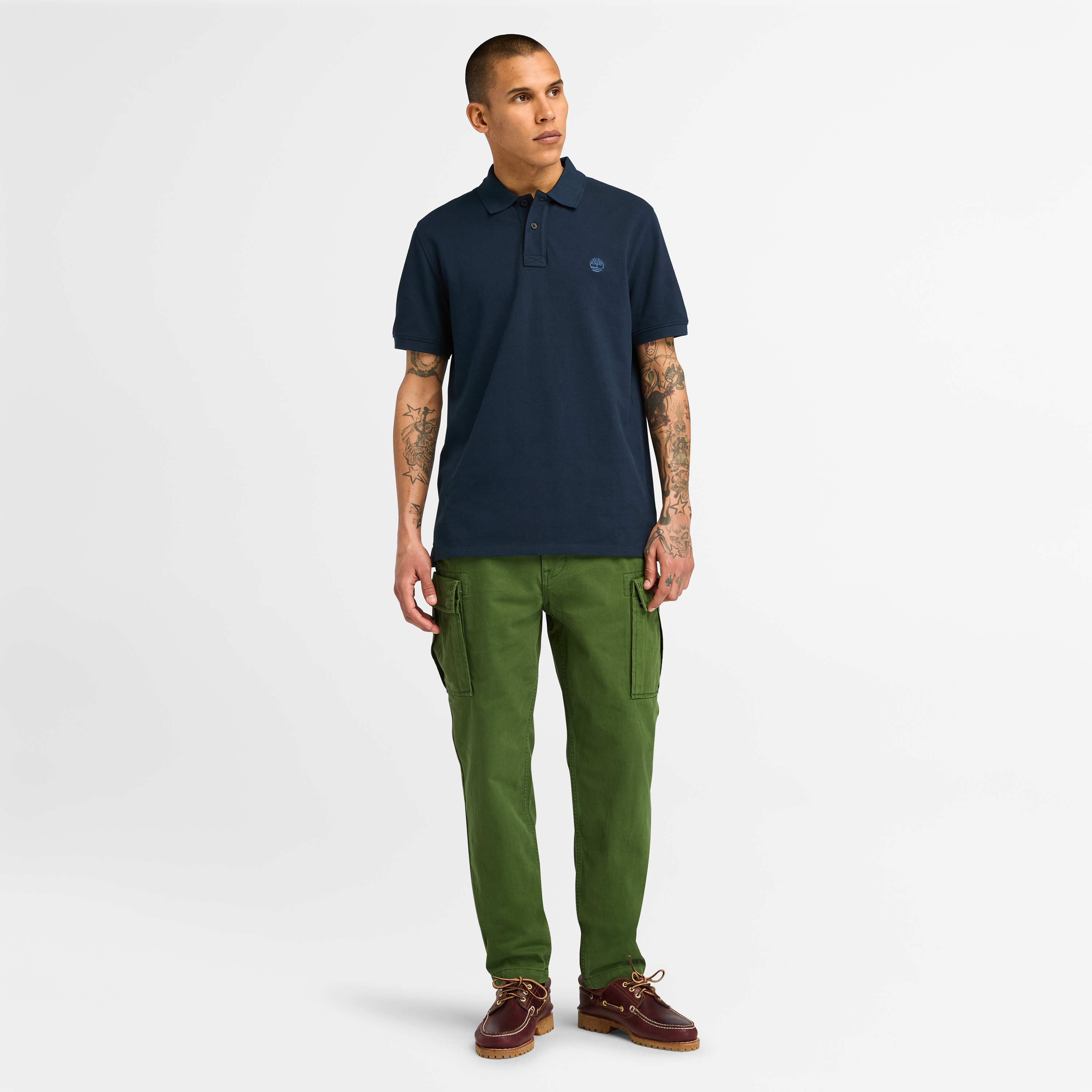 Millers River Pique Short Sleeve Polo for Men