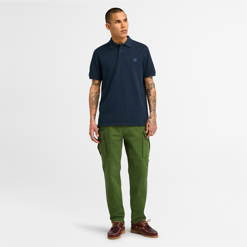 Millers River Pique Short Sleeve Polo for Men