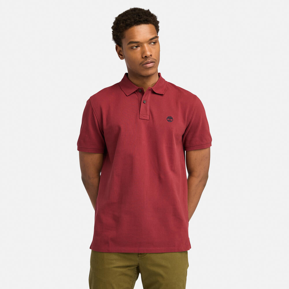 Millers River Pique Short Sleeve Polo for Men