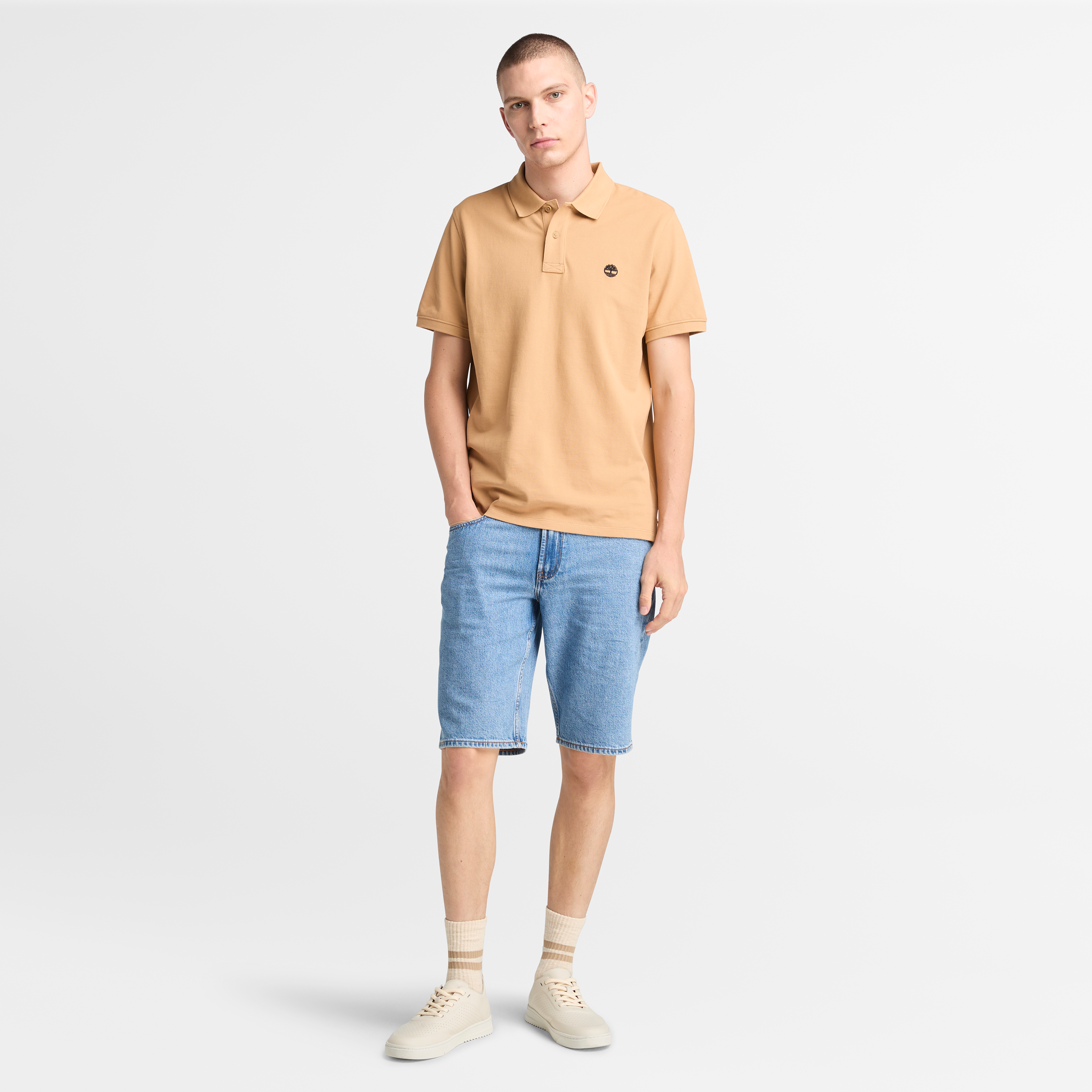 Millers River Pique Short Sleeve Polo For Men