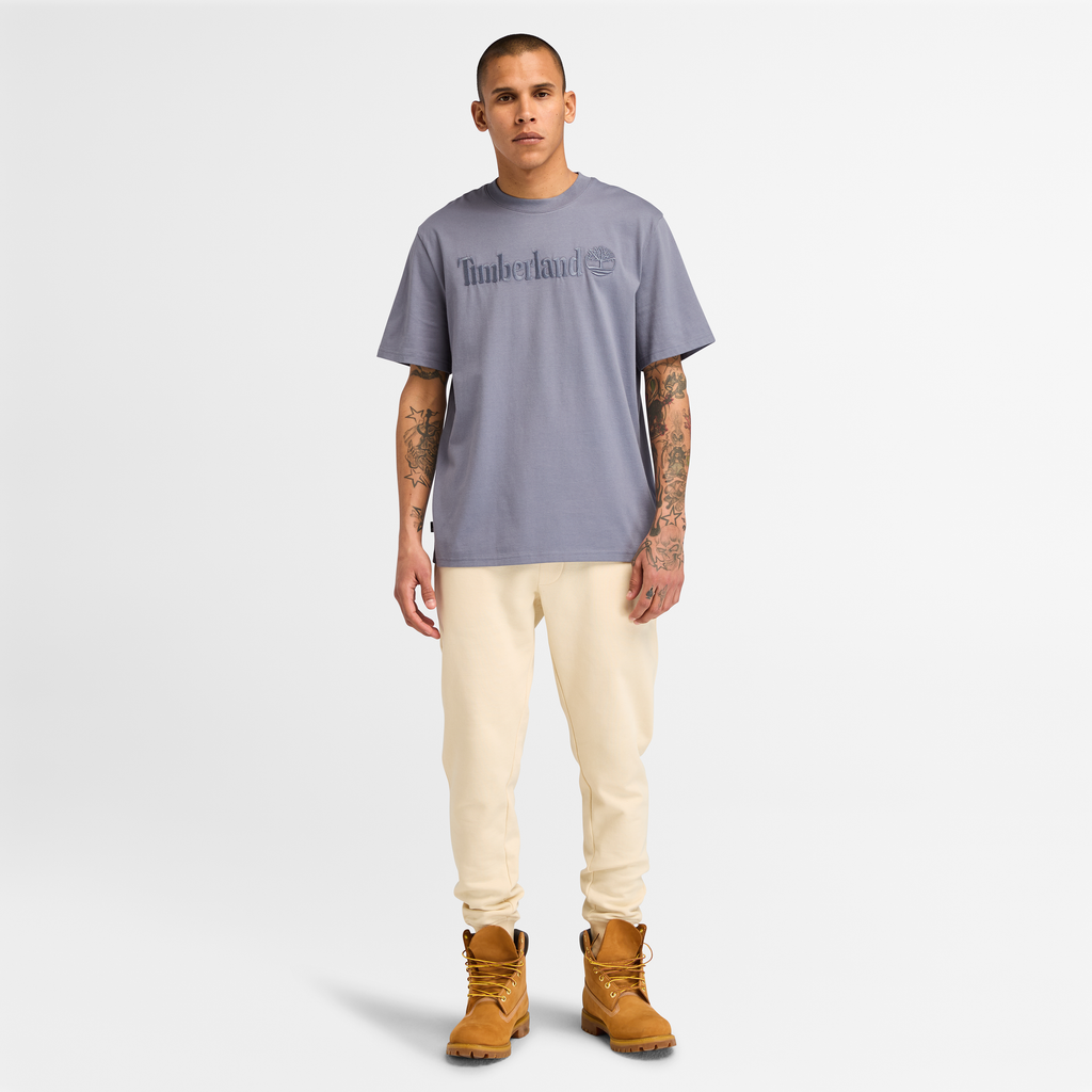 Embroidery Tonal T-Shirt for Men