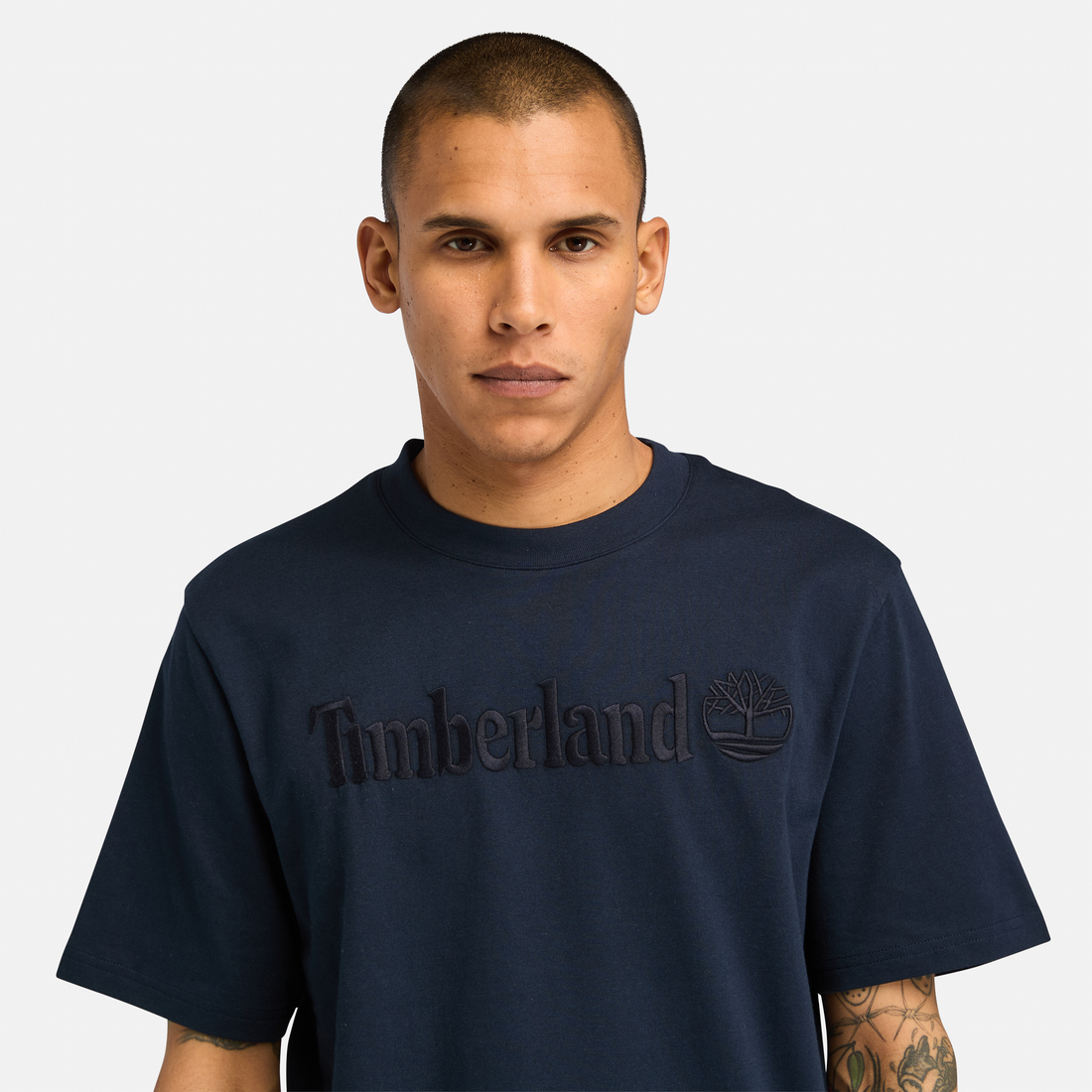 Embroidery Tonal T-Shirt for Men