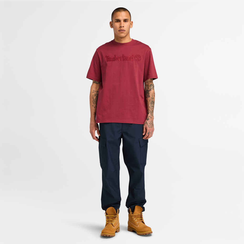 Embroidery Tonal T-Shirt for Men