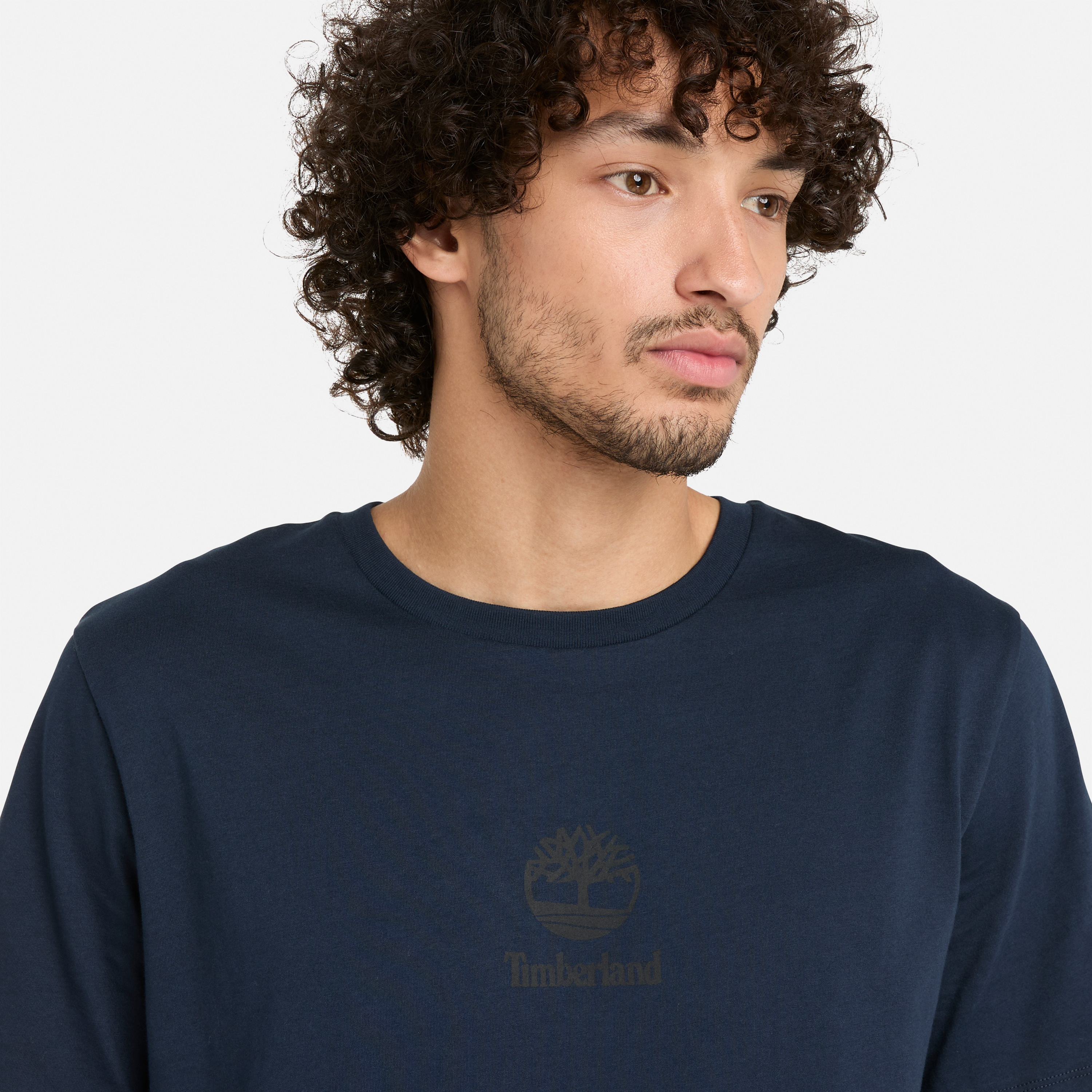 Print Stack Logo Short Sleeve T-Shirt For Men