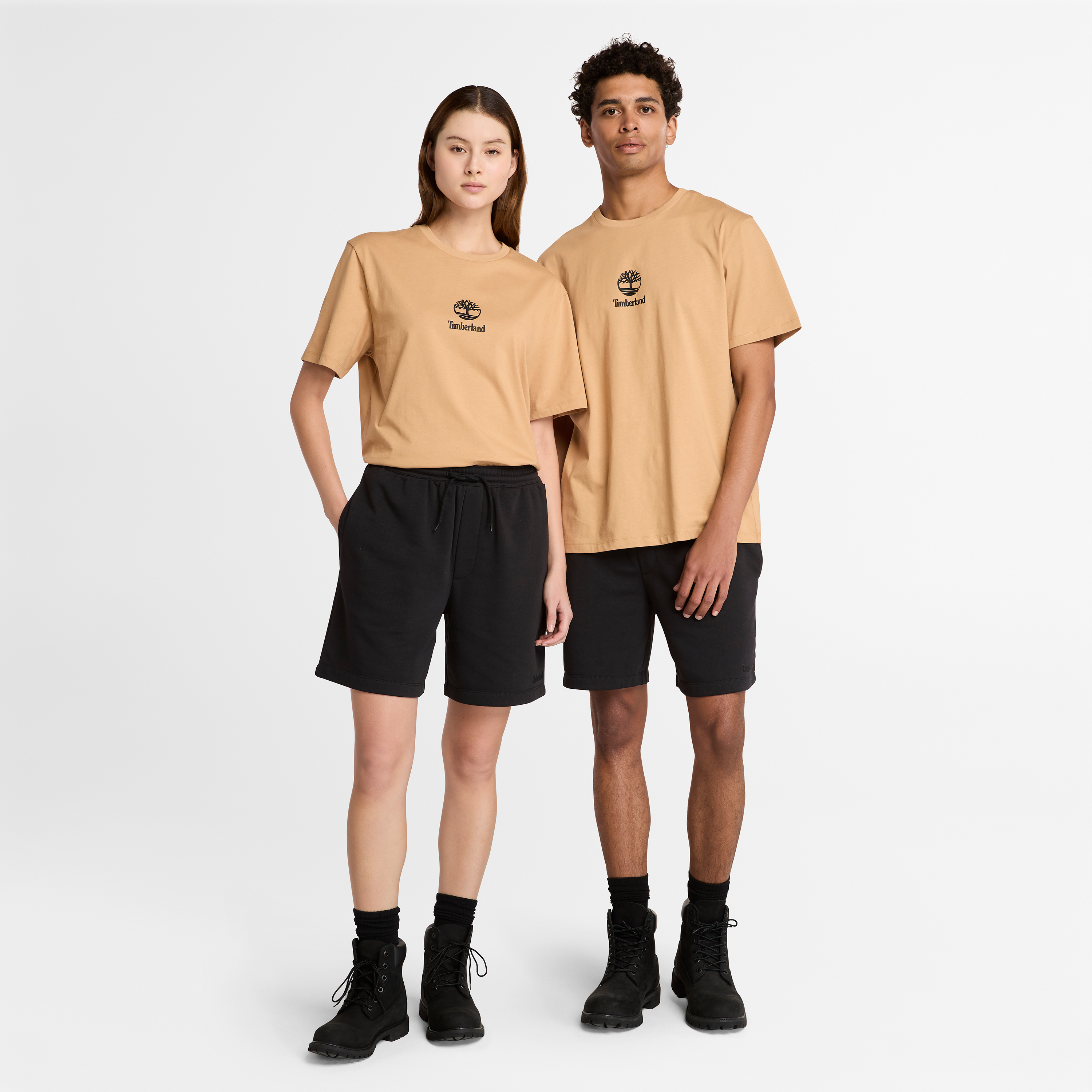 Print Stack Logo Short Sleeve T-Shirt For Men